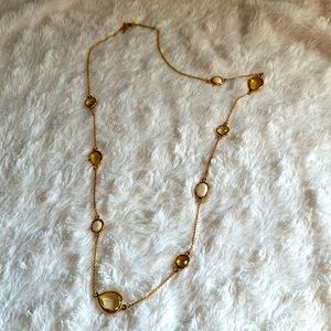 Kate Spade gold tone necklace